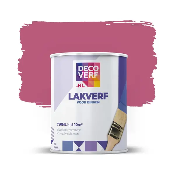 Decoverf.nl Decoverf Lakverf Cyclaam, 750ml thumbnail