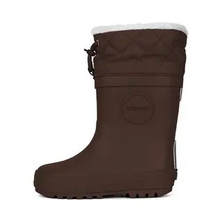 Druppies Winterlaarzen Kinderen - Gevoerde Regenlaarzen - Snowboots - Choco Brownie - Maat 26