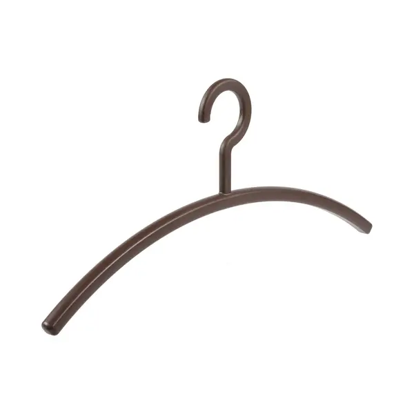 De Kledinghanger Gigant - Garderobehanger - Jassenhanger - Volwassenen - 6351 - 24 Stuks - Primus - Kunststof - Bruin - 45 Cm - Kledinghanger - thumbnail