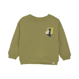 Noppies Trui 'Ray' Geel / Grijs / Olijfgroen / Offwhite