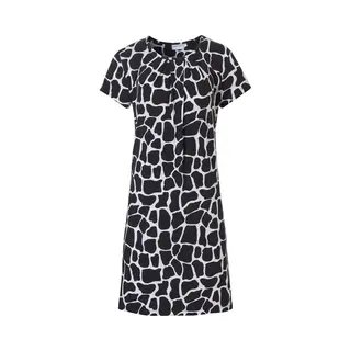 PastunetteBeach Dames Jurk Zwart Wit - Maat 40