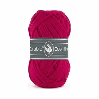 10 X Durable Cosy Fine Deep Fuchsia (238)