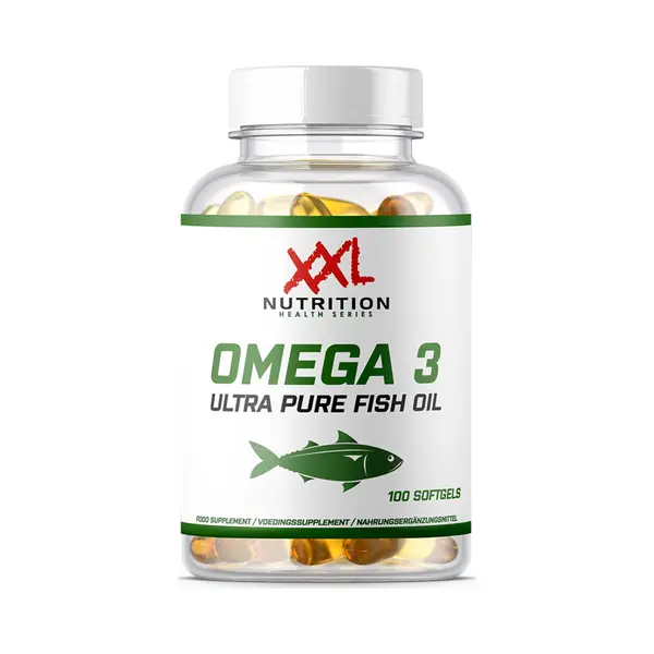 Xxl Nutrition Omega 3 Ultra Pure 1000 Mg 100 Softgels thumbnail
