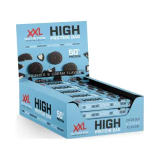 Xxl Nutrition High Protein Bar 2.0 - 20 Pack - Cookies & Cream