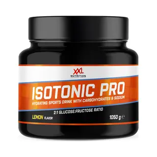 Xxl Nutrition - IsoTonic Pro - Isotonisches Getränkepulver, Maltodextrin, Fruktose - Lemon - 1050 Gramm