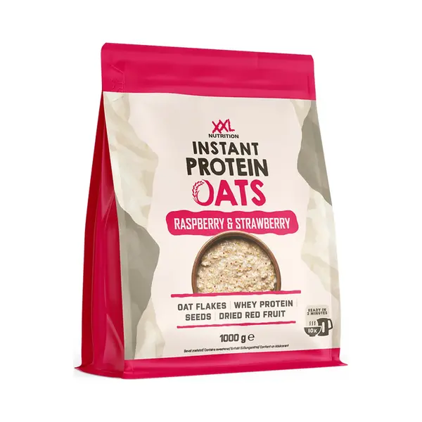 Xxl Nutrition Instant Protein Oats - 1000 Gram - Erdbeere-Himbeere thumbnail