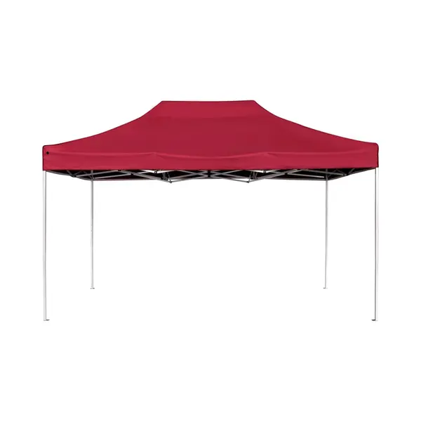 VidaXL Partytent Professioneel Inklapbaar 4, 5x3 M Aluminium Wijnrood thumbnail