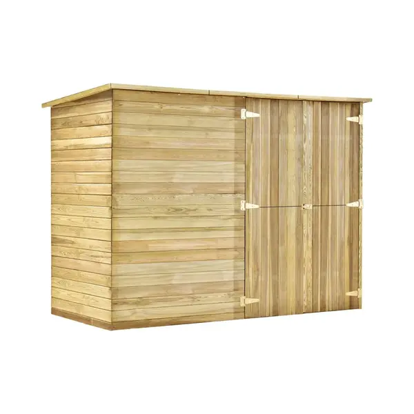 Vidaxl - Garten-gerätehaus 232 X 110 X 170 Cm Kiefernholz Imprägniert thumbnail