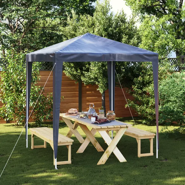Party Tent 2x2 M Blue Vidaxl thumbnail