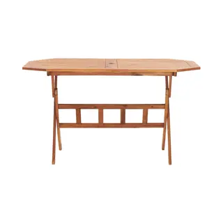 VidaXL Tuintafel Inklapbaar 135x85x75 Cm Massief Acaciahout