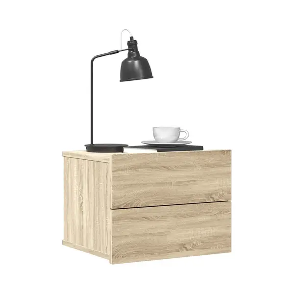 Vidaxl Nachttisch Sonoma-eiche 40x30x30 Cm Holzwerkstoff thumbnail
