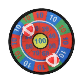 Toi-Toys Mini Tirassegno Klittenband 18cm Incl 2 Palline