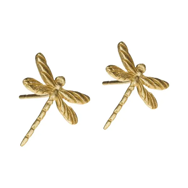 Lauren Sterk Amsterdam - Oorbellen Libelle - Goud Verguld - E-coating thumbnail