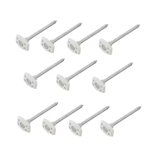ProPlus Metalen Grondzeilpennen - Veiligheidsontwerp - Ø6 Mm - 10 Cm - Set Van 10