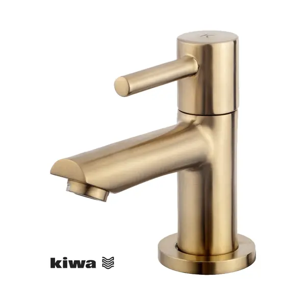Wiesbaden Amador Toiletkraan - Goud Look - Geborsteld Messing thumbnail