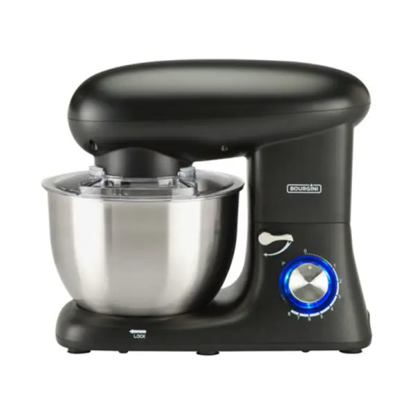 Bourgini Küchenchef Plus Küchenmaschine 1400 W 5,5 L Schwarz thumbnail