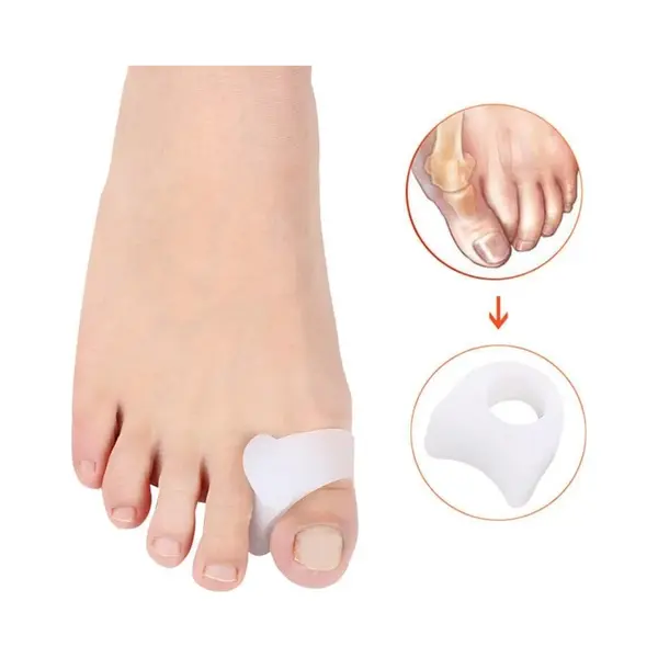 Solelution - Tenenspreider Met Ring Hallux Valgus (per Paar) thumbnail