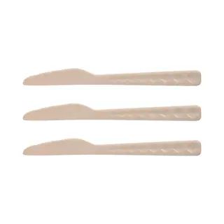 1 Bamboo Melamine Trendy 3 Piece Knife Set