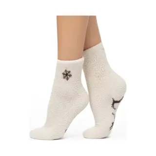 Topsocks Bedsokken Kleur, Ivoor Maat, 36-41