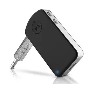 Strex Bluetooth Receiver - Bt 5.0 - 3.5MM Aux - Bluetooth Ontvanger - Handsfree Bellen - Bluetooth Audio Receiver - Bluetooth Auto Via Aux