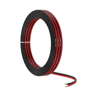 Mmobiel 18 Awg Elektrische Draad Parallel – 18 Gauge 10m / 32.8ft – Vertinde Koperkabel – 2-Aderige Kabel – Led Strips, Audio / Luidspreker