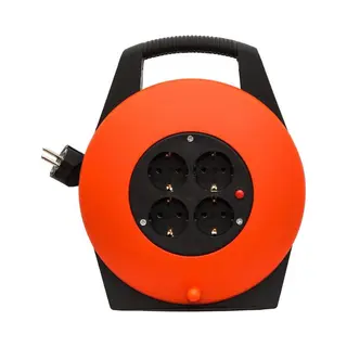 Allteq Cr-110 power uitbreiding 10 m Binnen Rood, Zwart