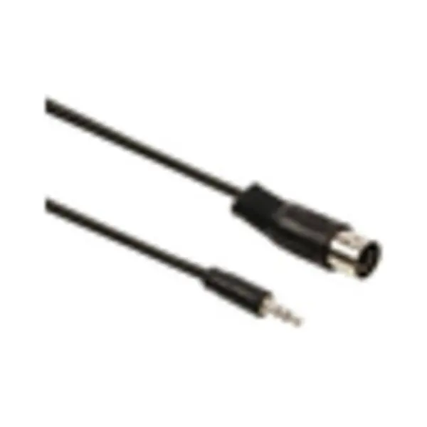 Allteq Altq-Au-Din-130 Audiokabel 2 m Din (5-polig) 3,5 mm Schwarz thumbnail