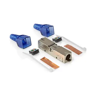 Allteq Altq-Conn-110 kabel-connector Lsa+ Wit, Blauw