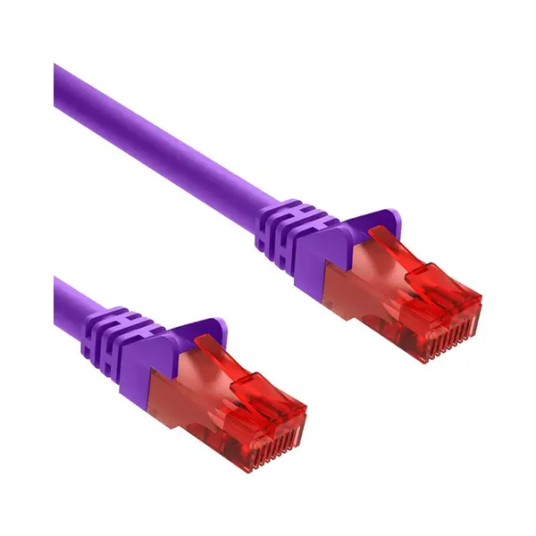 Allteq Altq-UTP6-Prp-2 netwerkkabel Paars, Rood 2 m Cat6 U/Utp (Utp) thumbnail