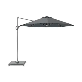Platinum Sun & Shade – Zweefparasol – Voyager T¹ - Ø300cm – Antraciet – Kantelbaar – 360° Draaibaar – 96% Uv Protectie