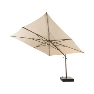 Hacienda Zweefparasol 300x400 Cm Wenge Frame Beach 4 Seasons Outdoor