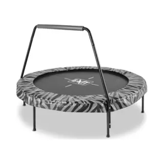 Exit Tiggy junior Trampolin mit Bügel ø140cm - schwarz/grau