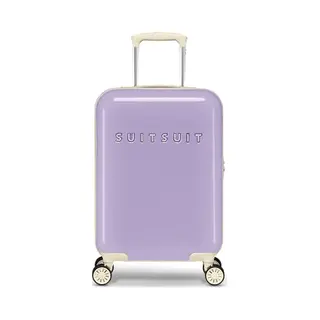 Suitsuit Handgepäck Koffer Mit 4 Rollen 55 X 35 X 20 Cm - Hartschalen Kabinentrolley Mit Tsa-Schloss - Fabulous Fifties Royal Lavender