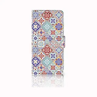 B2Ctelecom Huawei P30 Pro Bookcase Tiles Color