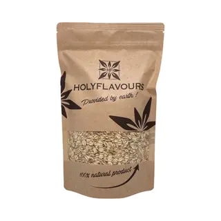Holyflavours provided by earth Holyflavours | Haferflocken Grob Glutenfrei | Bio-zertifiziert | 100 Gramm | Natürliches Superfood