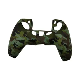 Kelerino. Hoesje Geschikt Voor Playstation 5 Controller - Camouflage Groen