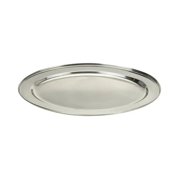 Excellent Houseware Serveerschaal/barbecueschaal - 35 X 21 Cm - Rvs - Barbecueschalen - Vleesschalen thumbnail