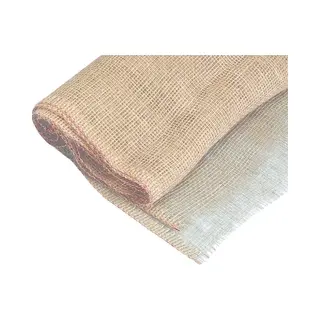 Rayher hobby materialen Rayher Hobby Jute Doek/stof Grof Naturel - 5 X 1 Meter - Decoratie / Knutsel Materiaal
