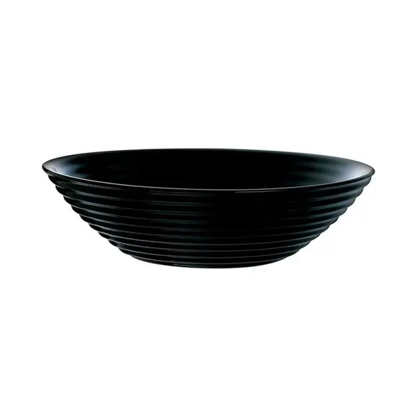 Luminarc Fruitschaal Van Zwart Glas 28 Cm - Schalen En Kommen - Keuken Accessoires/benodigdheden Glazen Fruitschalen thumbnail