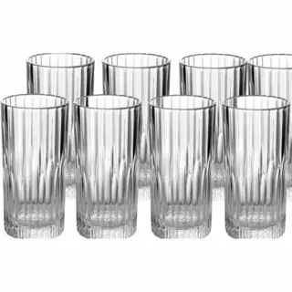Duralex Longdrinkglazen Manhattan - 24x Stuks - Glas - 305 Ml - Koffie/thee Glazen