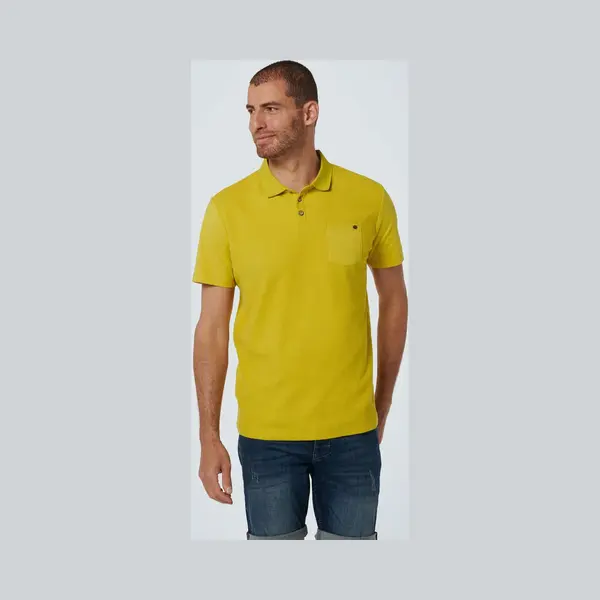No Excess Polo Shirt Jacquard-Mix Lime - Größe M thumbnail