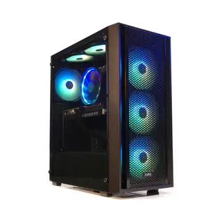LalaShops Intel Gaming Pc - Game Computer Met Nvidia GeForce Rtx 3050 Videokaart (Geschikt Voor Fortnite, Minecraft En Roblox Op Hoge Settings)|500GB M.2