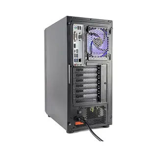 LalaShops Amd Ryzen 7 5700X Rgb Game Computer / Ai Ready Gaming Pc - 16GB (2x8) Ram - 500GB Ssd - Rtx 5060 8GB - Wifi - Win11 Pro - Aura GC2