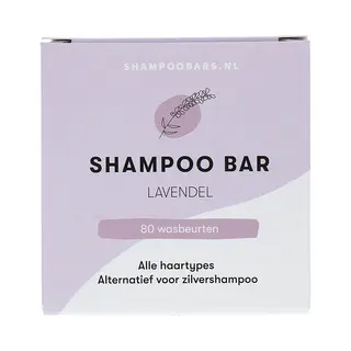 Shampoo Bars Nederland ShampooBars - Zilvershampoo Bar Lavendel Alle Haartypes - 60g