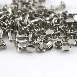 WiseGoods Luxe Klinknagels 6x6mm - Popnagels - Holnieten - Gereedschap - Handgereedschap - Tool Diy - Hobby - Klink Nagel Zilver