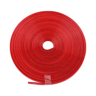 WiseGoods Velgen Beschermer - Autobanden Strip Rubber - 8 Meter - Rood