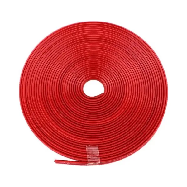 WiseGoods Velgen Beschermer - Autobanden Strip Rubber - 8 Meter - Rood thumbnail