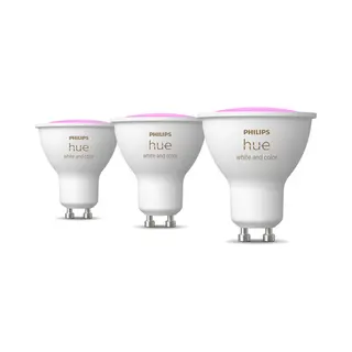 Philips by Signify Philips Hue White and Color ambiance GU10 - slimme spot - (3-pack)