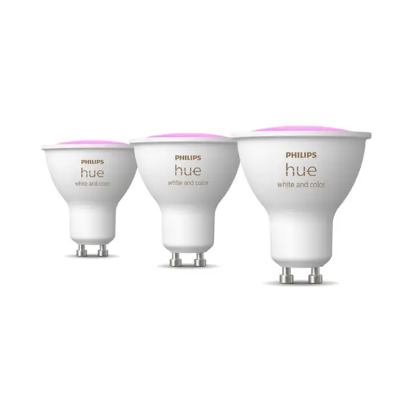 Philips Hue White and Color ambiance GU10 Intelligenter Einbaustrahler 4,2 W thumbnail