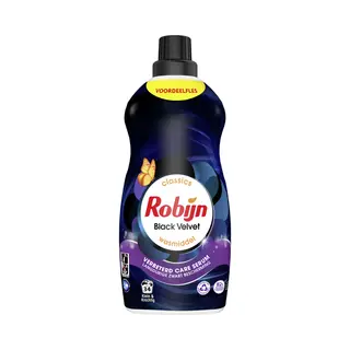 Robijn Klein & Krachtig Wasmiddel Black Velvet 34 Wasbeurten - 1, 19 Liter